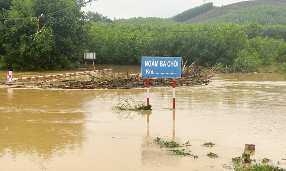 Mưa lớn gây ngập lụt, chia cắt cục bộ nhiều xã miền núi Bắc Ninh